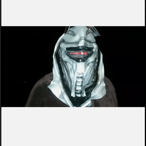 Battlestar Galactica Cylon Adult 3/4 Mask Licensed Product 3/4 Mask VINTAGE NEW